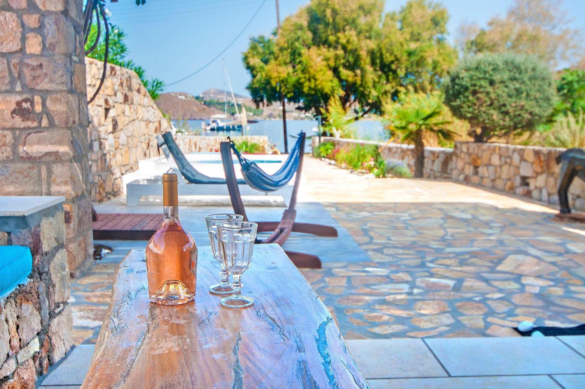 Patmos Exclusive Villas Skála Pokój zdjęcie