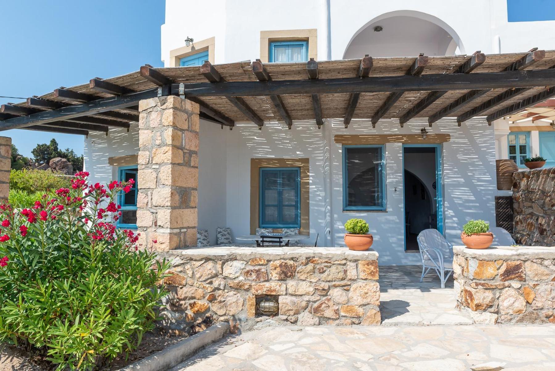 Patmos Exclusive Villas Skála Pokój zdjęcie